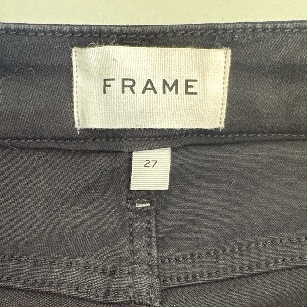FRAME Le Super High Mini Boot in Black Finn NWOT , sz : 27 - Picture 11 of 13